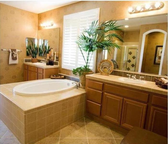 commercial bath and spa setup